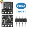 DC 5V MINI Single-Cell Lithium Battery Charging Module Suitable for Lithium Batteries/Lithium Iron Phosphate Batteries