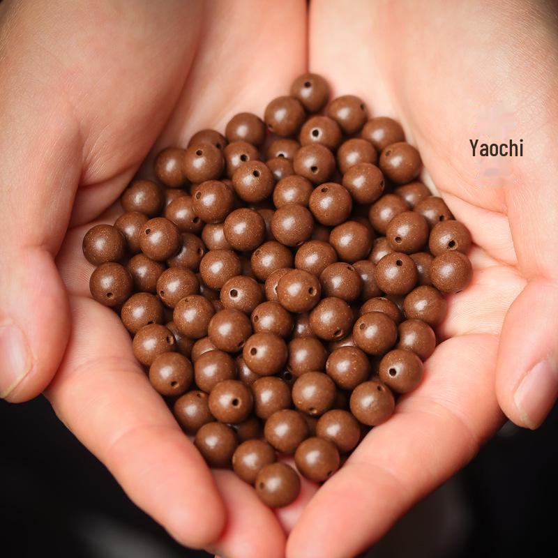 Ancient Ginseng Incense Beads Bracelet: Natural DIY Medicinal Incense Beads for Portable Relaxation