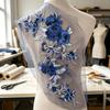 Patch Ricamati di Fiori Squisiti Patch Eleganti per Vestiti Appliqué per Abbigliamento Cucito