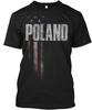 Polen Familie Amerikanische Flagge T-Shirt Hergestellt in den USA Größe S bis 5XL
