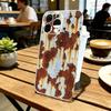 Industriële Stijl Retro Roestig Telefoonhoesje Transparant Siliconen Zacht Voor iPhone 17 16 15 14 13 12 11 Mini Pro Max Plus