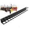 Heavy Duty Screwdrivers Pliers Wall Rack Black Space Saving Screwdriver Storage Rack Wear-resistant Sturdy