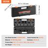 Impact Sockets Set 29pcs 6-Point 3/8in Drive Bit Ratchet Tool Kit Case