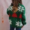 Women's Autumn/Winter Fashion Christmas Sweater  Round Neck Long  Seeve Sweater