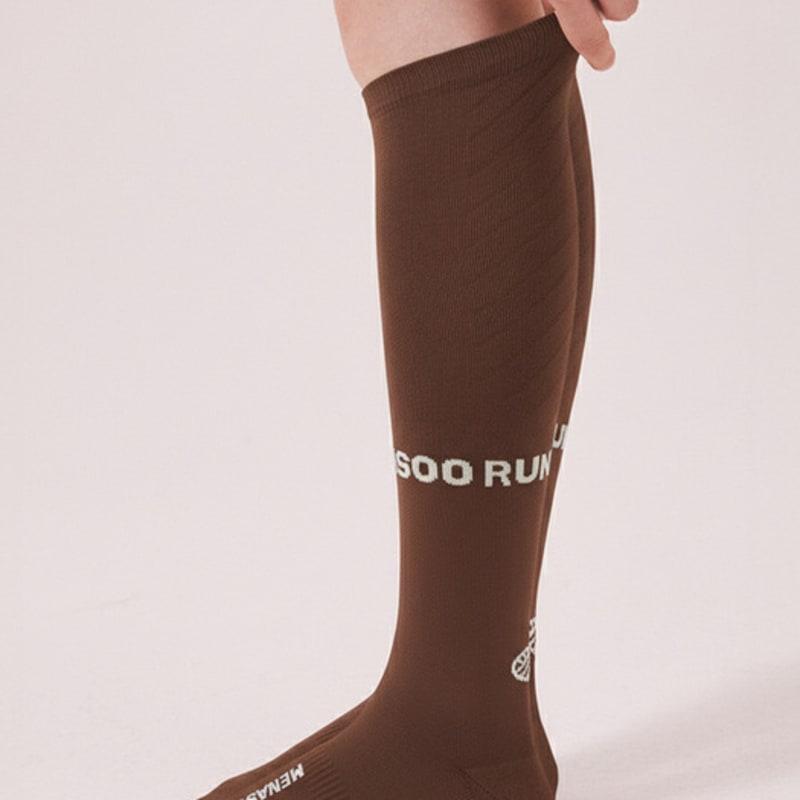

MENASOO Menasoo Long Socks_Brown Brown_F