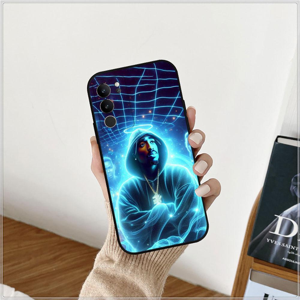 Rapper 2pac Sänger Tupac Handyhülle Für VIVO V30 V29 V29E V27 V27E V25 V23 V23E V21 V21E V20 V20SE V17 V15 V11 V11I 5G PRO Hülle