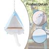 Bird Hanging Hammock Perch Stand Hideaway Nest Bed Tent for Guinea Pig Parakeet
