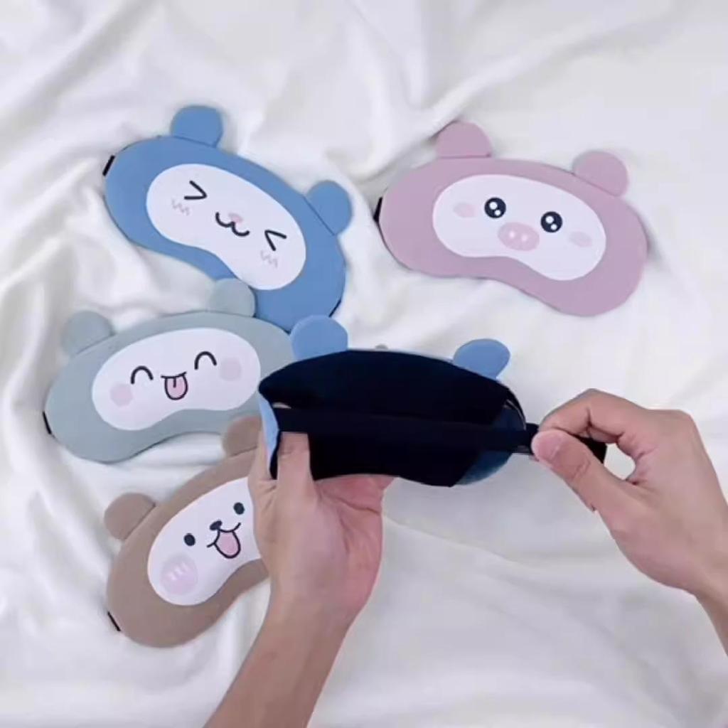 Sleep Mask with Ice Pack: Relieves Eye Fatigue, Ideal for Naps, Hot/Cold Compress