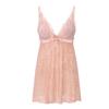 Women's Burnout Lace Removable Pads Backless Sleep Dress with Robe Lounge Set