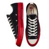 CDG X Converse Chuck Taylor All Star Ox Rei Kawakubo Collaboration Style Versatile Low-top Canvas Shoes Unisex Black Red