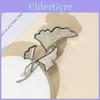 Alloy Shell Leaf Shape Brooch Pendant With Two Way Function For Fashion Accessories