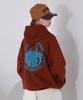 Avirex NEWYORK CITY SCAPE SWEAT PULLOVER HOODIE New York City Escape Sweat Pullover Size (WEB EXCLUSIVE) Men's Hoodie, M, 050, Brown, 783-4131010