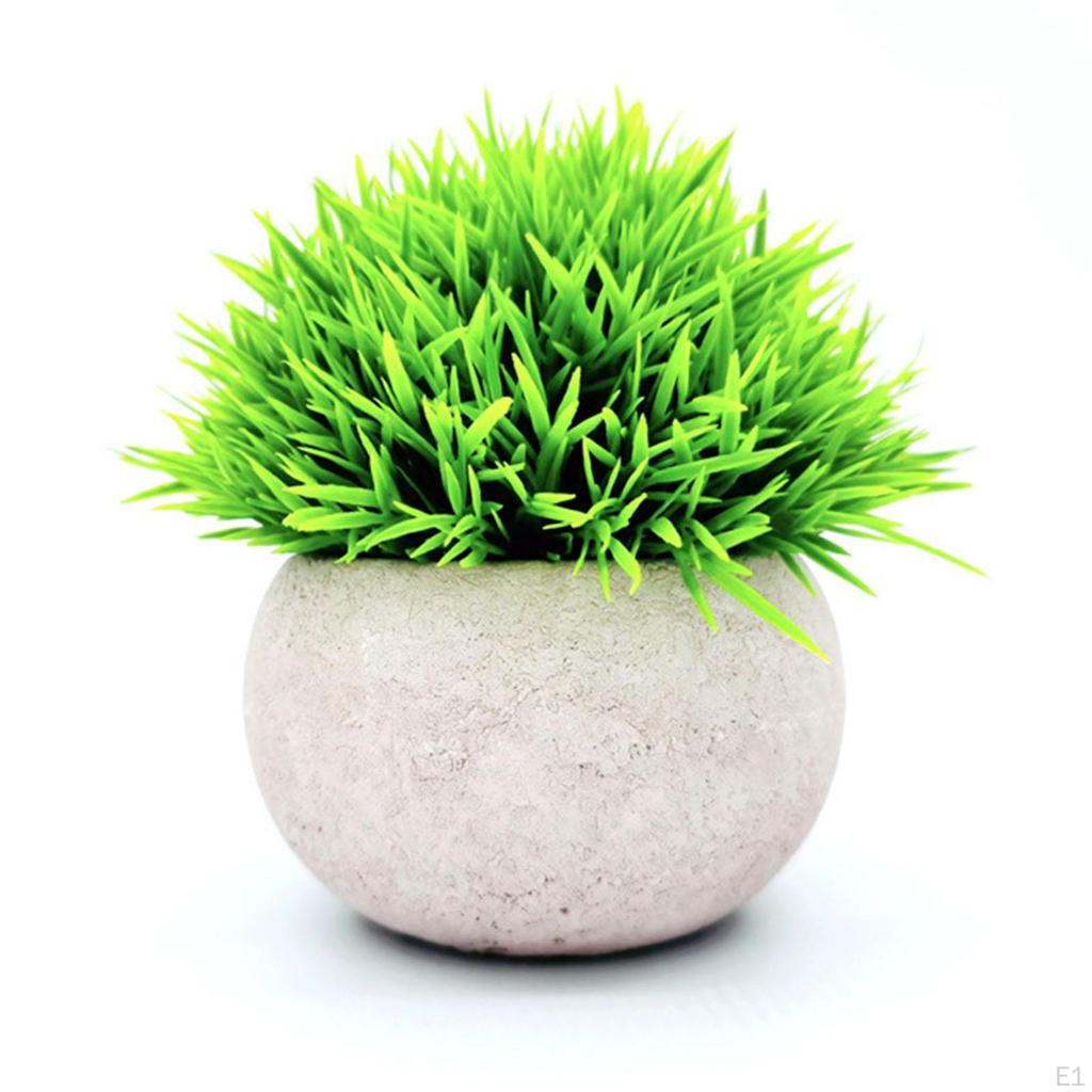 Artificial s PU Material Potted Ornament Housewarming Gifts Craft Bonsai Small for Garden Desktop