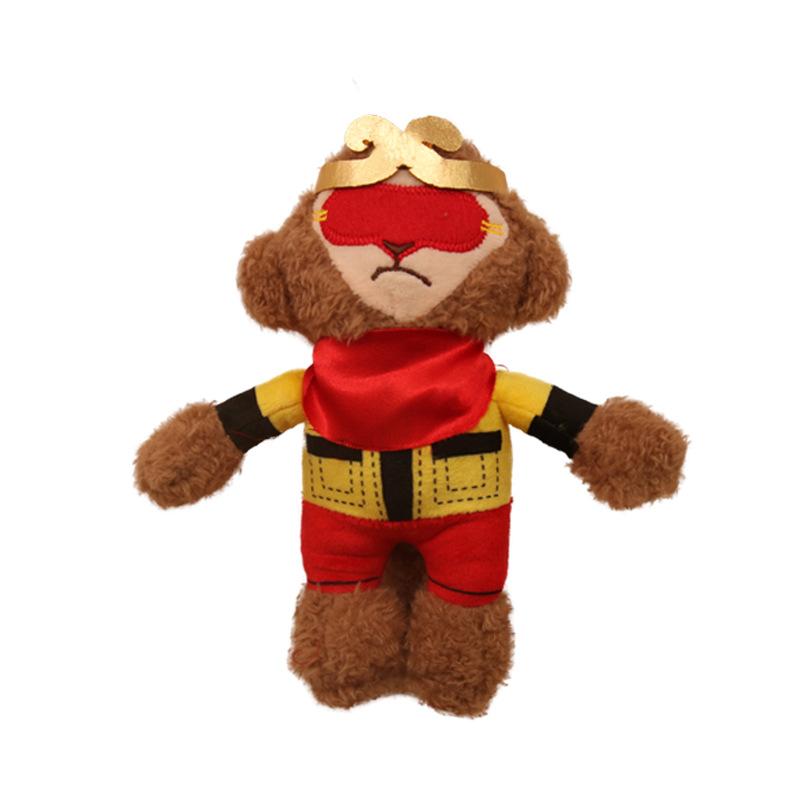 Destiny Wukong Pandantiv Jucărie de Pluș Păpușă Maimuță Regele Geantă Cheie Decorare