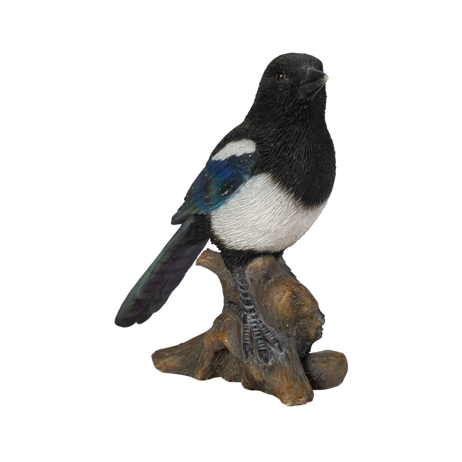 

Ubia Mini Magpie 10 x 4 x Animal Garden Figurine, 9.5 cm, Decor, Bird, H14226-B