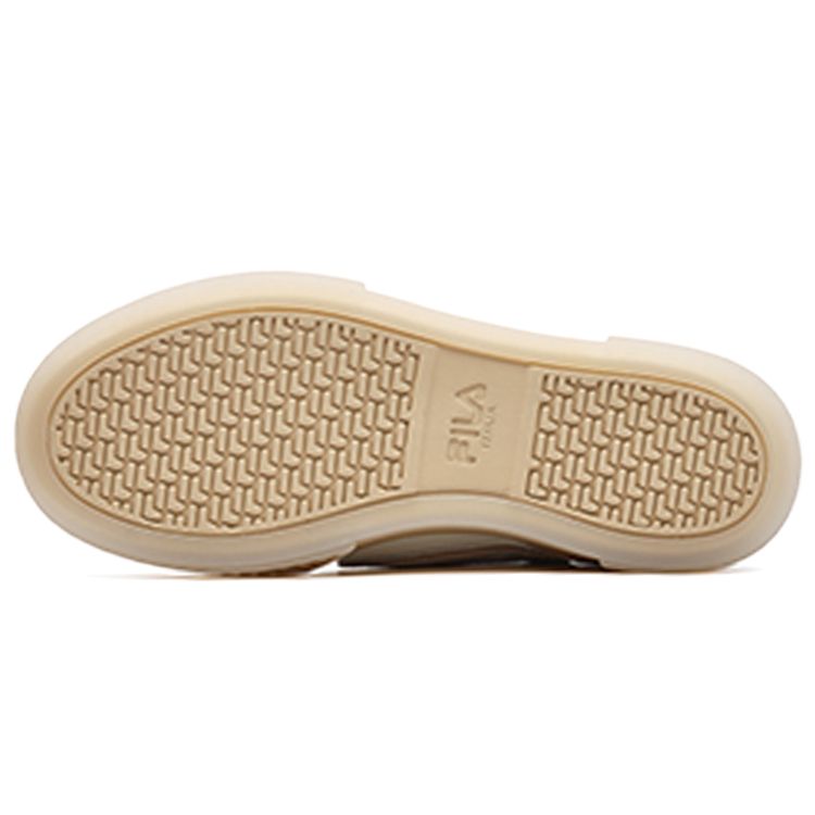 Fila Shadow Non-Slip Durable Low-Top Skate Shoes Women Sneaker Milk-Tea-Brown F12W226203FGA