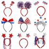 American Flag Headband, Party Decor, Fringe Headpiece, Headband