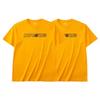 Anta Letter Print Casual T-Shirt Unisex Tops Yellow 152228101-3