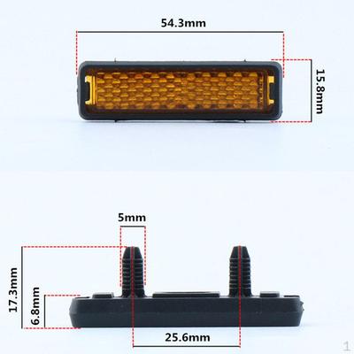 Night Warning Light, 10pcs Cycling Foot Pedal Reflector
