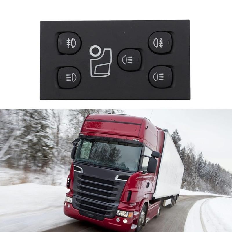 High Sensitivity Headlight Adjustment Control Switches For Commercial Vehicles ABS Construction 1507637 2091754 1900318
