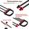Chest Expander for Chest Arm Legs Shoulder Back Muscles Training, Chest Exerciser for Men with 5 Removable Ropes, Fitness Training Set for Pilates