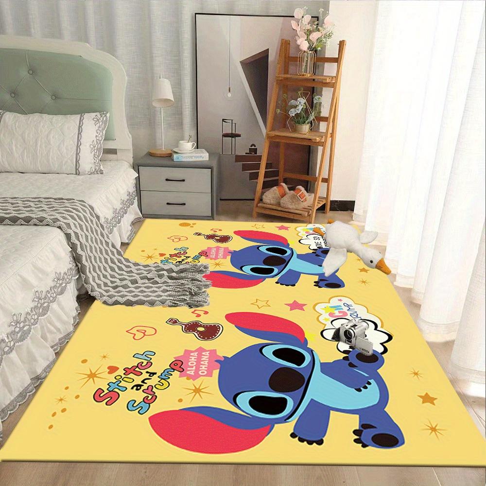 1pc Lilo-and-Stitch-(17)_01 Carpet Area Rug, Bedroom, and Playroom Durable, Stain-Resistant, and Easy To Clean, Living Room