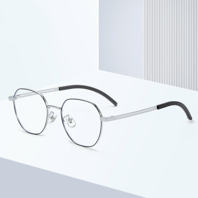 Geek Chic Rimless Semi-Rimless Glasses Titanium Frame MS99006 Single product