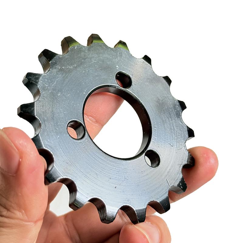 420 Chain 18T Gear Motorcycle Sprocket Rear Sprocket Gear for 110cc 125cc 140cc Dirt Bike Go Kart Dirt Bike