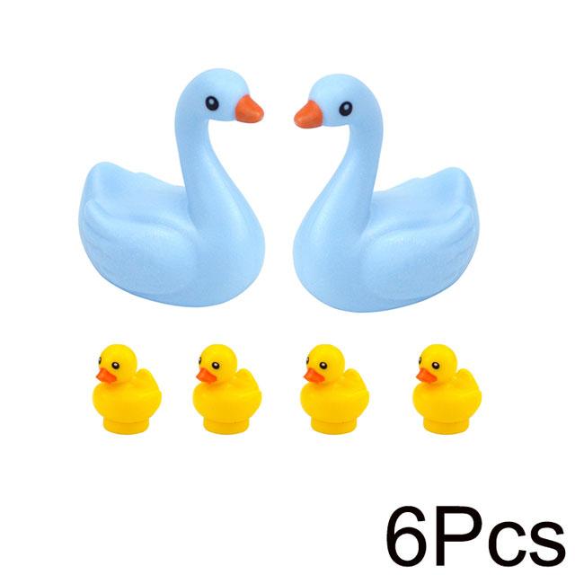 MOC Animals Building Blocks Flamingo Swan Otter Cat Dog Pug Chick Duck Eagle Sheep Owl Rabbit DIY Model Brick Toys for Children