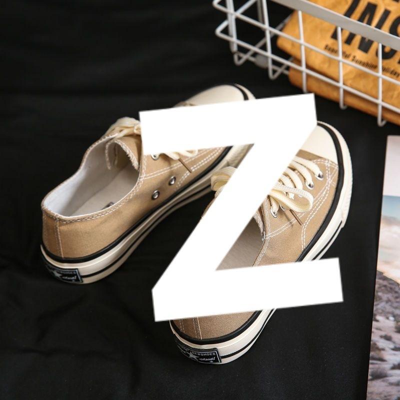 Canvas Shoes Women's Spring New Versatile Ulzzng Student Casual Girls Cloth Shoes Little White Board Shoes