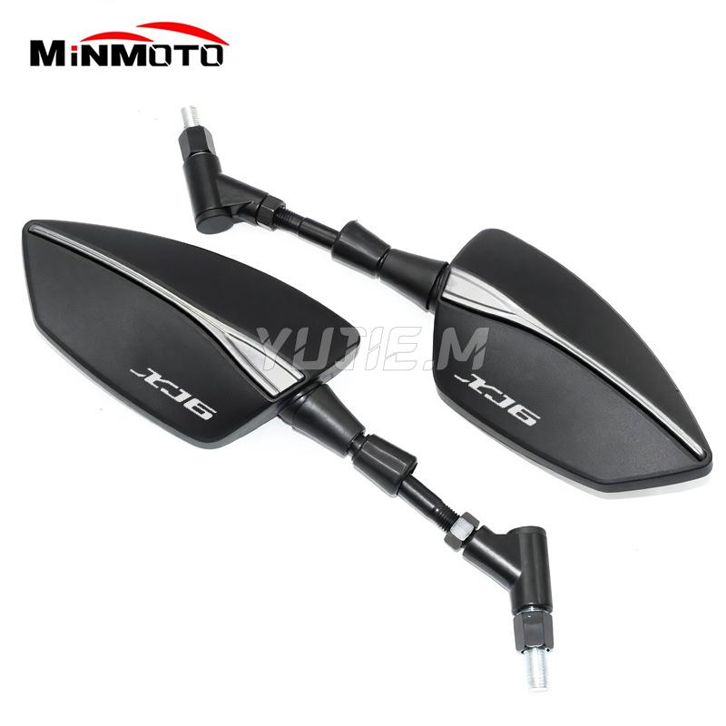 10MM 8MM Motorcycle Adjustabale Rearview Left Right Rear View Mirrors Side Mirror For XJ6 XJ6F XJ6N XJ 6 6F 6N 2009-2019 2020