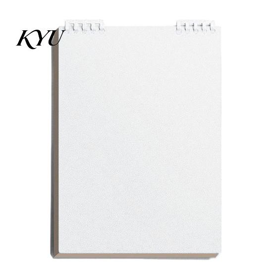 Student Study Supplies Top Bound Spiral Notebook, Premium Anti-bleed Paper Diary Book, White Notepad Portable A5 for Office School And Planning