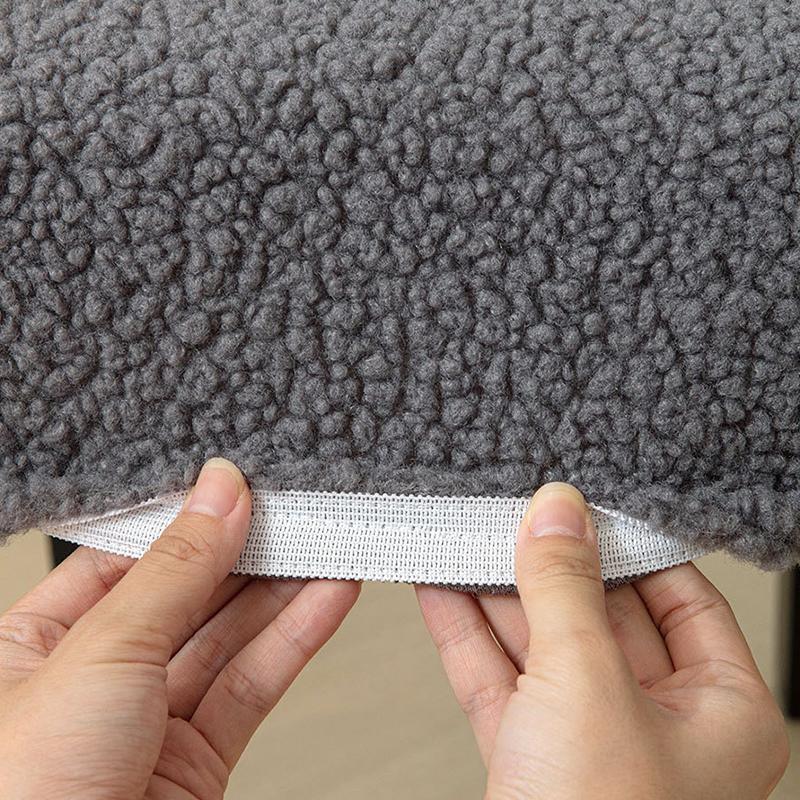 1 Stück Polyesterfaser Elastische Stuhl Sitzbezug DIY Büro Stretch Stuhl Schutzhülle Computer Drehstuhl Sitzbezüge Überwurf