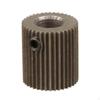 Extruder Gear 40 Drive Easy Installation Replacement 5mm Stainless Steel High Printer