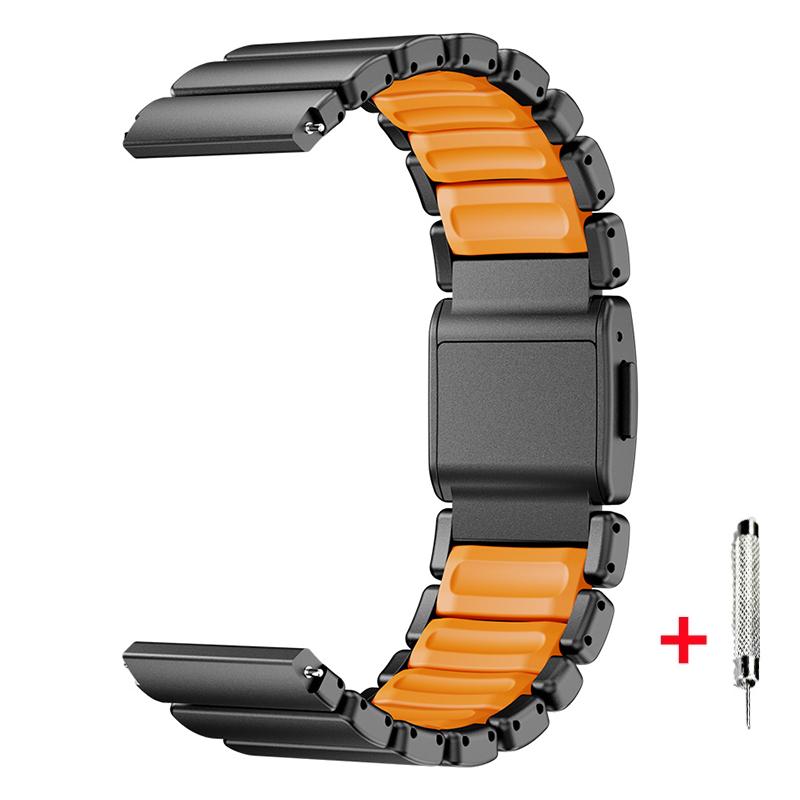 20/22mm Luxury Stainless steel Strap for Huawei Watch GT6 Pro GT5 46mm Ultimate Strap for Seiko for Amazfit GTR4/3/2 Bracelet