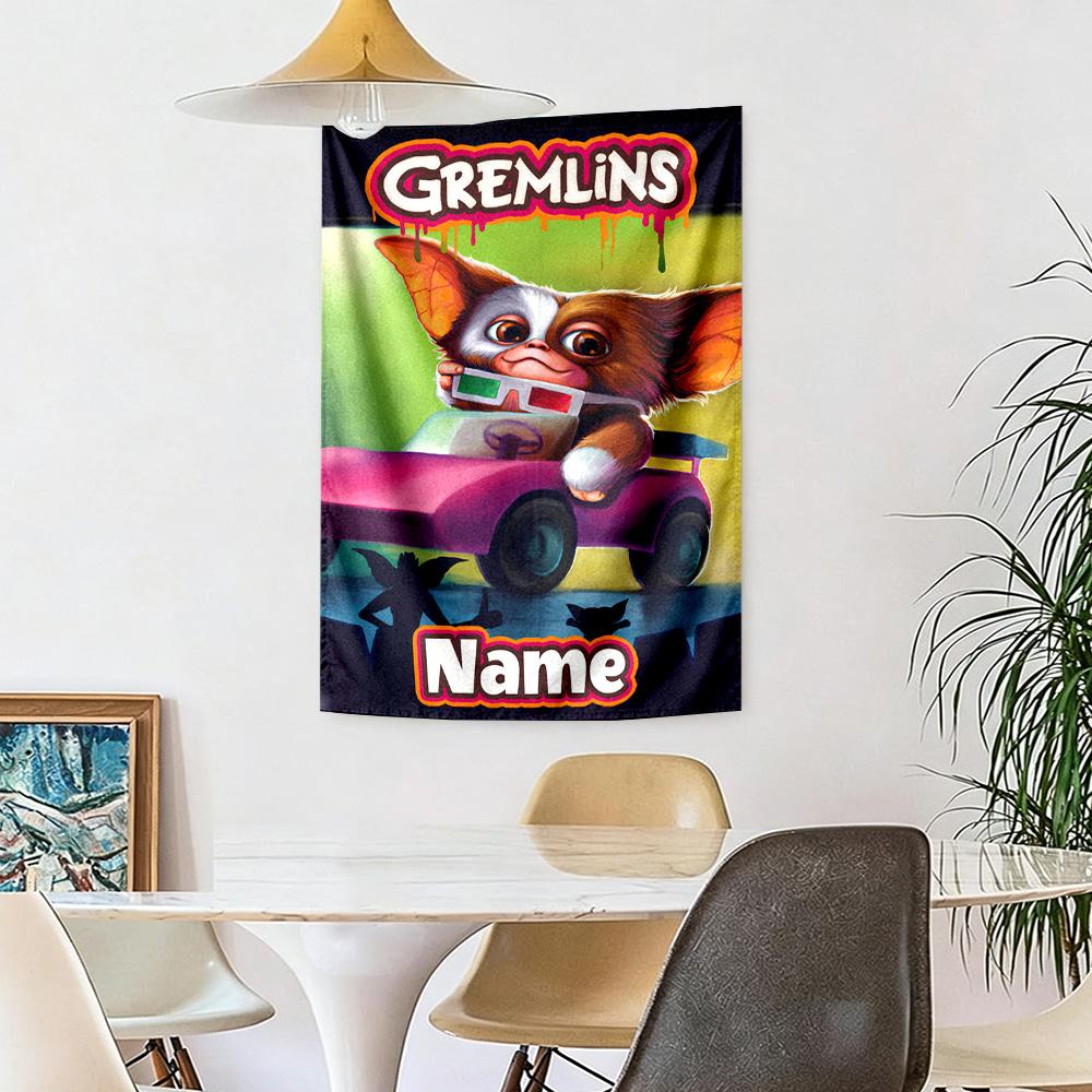 Like Warner Bros Movies Custom Your Name Wall Decor Tapestry Art For Pet Memorial Birthdaywedding Party Backdrop Family Gift