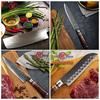 5 Pcs Knife Sets Japanese Vg10 Damascus Kitchen Knives Chef Nakiri Santoku Slicing Utility Knif
