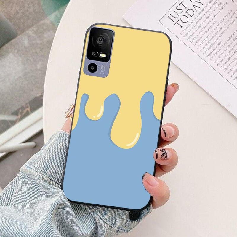 For TCL 40 R 5G Phone Case T771K astronaut Silicone Camera Protection Back Cover For TCL 40R 5G T771H Funda Coque TCL40R