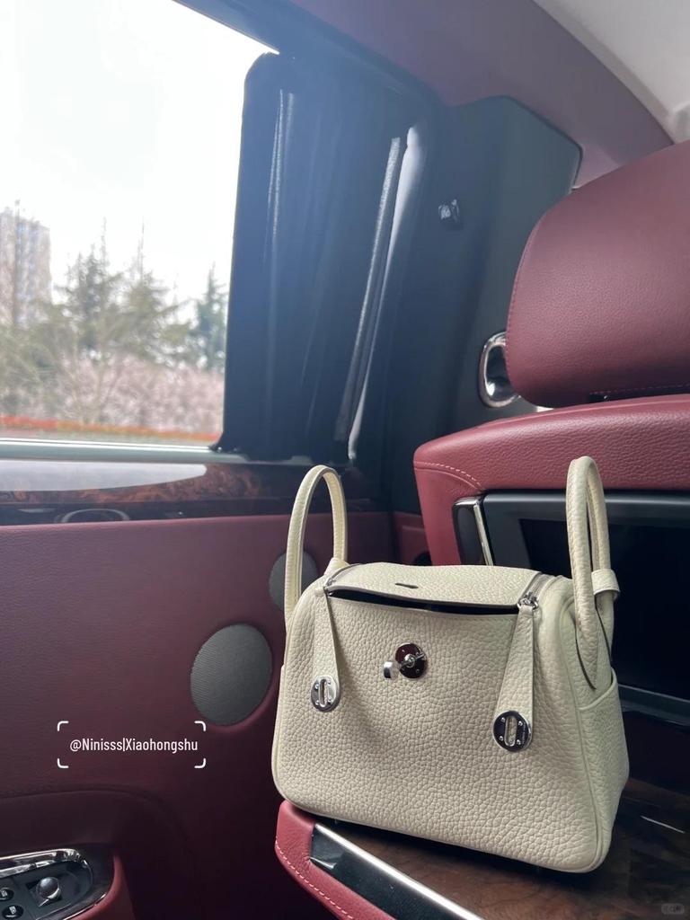 2025 Togo Leather Lindy Shoulder & Crossbody Bag: High-End Genuine Cowhide Women's Handbag