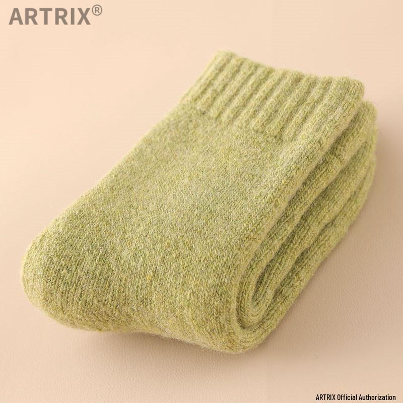 Superdicke Winter-Fleece-gefütterte Wollsocken für Jungen & Mädchen - Kleinkind Wadenlang