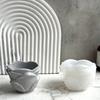 DIY Flower Shape Planter Silicone Mold Concrete Cement Mould for Candle Holder Storage Box Flowerpot Epoxy Resin Mold Home Decor
