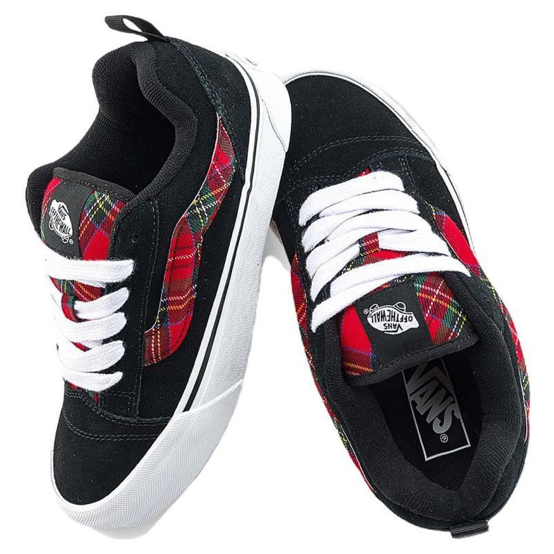 Vans Knu Skool 'Rave Plaid Black' Vans VN0009QC3M5