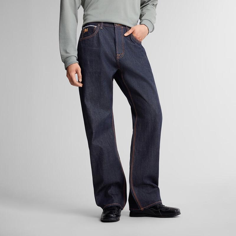 Lee Men's 101 Classic Straight-Leg Rinsed Wash Jeans