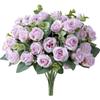 30cm Artificial Flower Bunch Fake Flowers Multi Colors