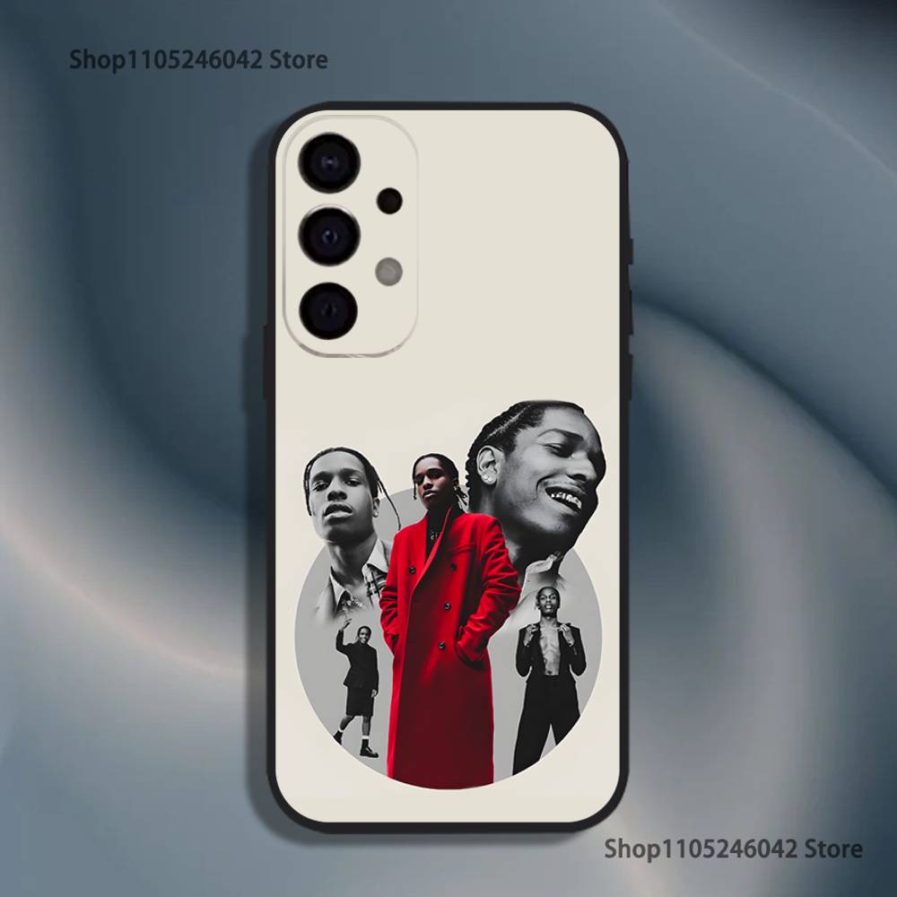 

A-ASAP R-Rocky Rapper Phone Case For Samsung S26,S25,S24,S21,S22,S23,S30,Ultra,S20,Plus,Fe,Lite,5G Black Cover Samsung S225G