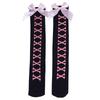 Black Lace Bow Lolita Calf Socks Socks Women Socks Jk Lace Japanese Socks