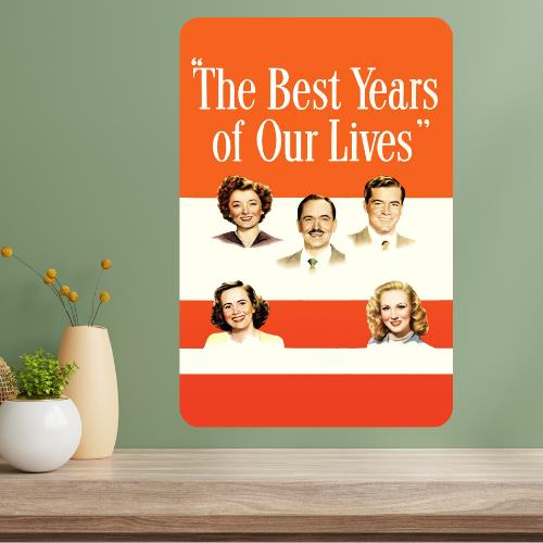 The Best Years of Our Lives Metal Movie Poster Sign 20x30cm(7.8x11.8inch)