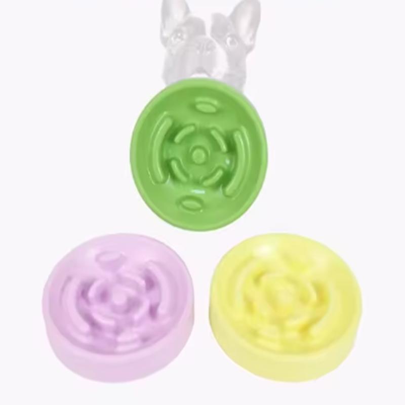 Slow Feeder Plastic Pet Bowl Anti-choking cat Puzzle Food Bowl Pet Slow Feeding Basin For Anxiety Relief