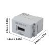 128 Typ USB-Netzteilmodul 220V Steckdose 5V 2.1A USB-Handy-Ladebuchse Schaltnetzteiladapter