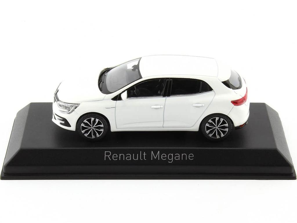 Norev 1/43 Scale Renault Megane 2020 White Finished Product